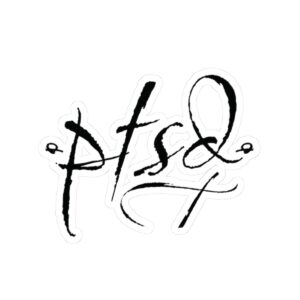 PTSD Logo Sticker